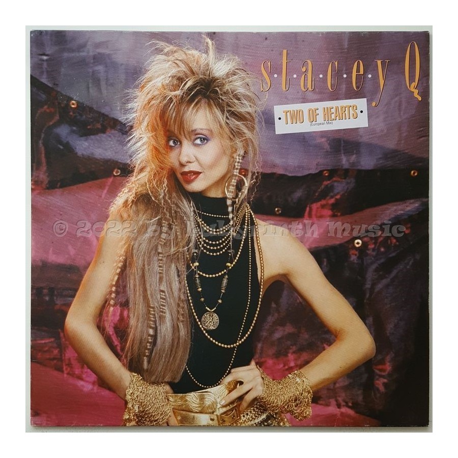 Stacey Q - Two Of Hearts • 12" Vinyl Maxi • MINT - Labyrinth Music