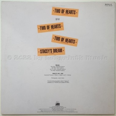 Stacey Q - Two Of Hearts • 12" Vinyl Maxi • MINT - Labyrinth Music