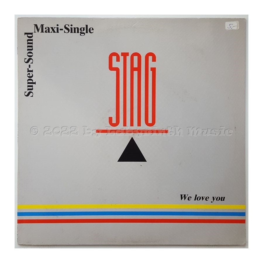 Stag - We Love You • 12" Vinyl Maxi • EX - Labyrinth Music