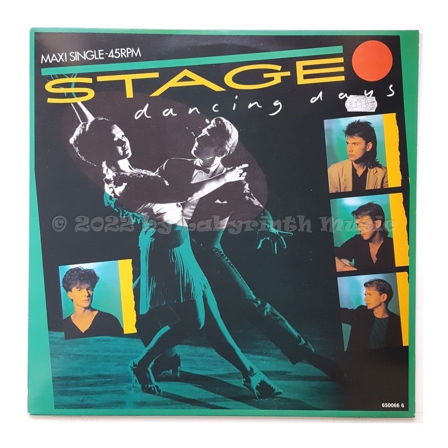 Stage - Dancing Days • 12" Vinyl Maxi • NM - Labyrinth Music