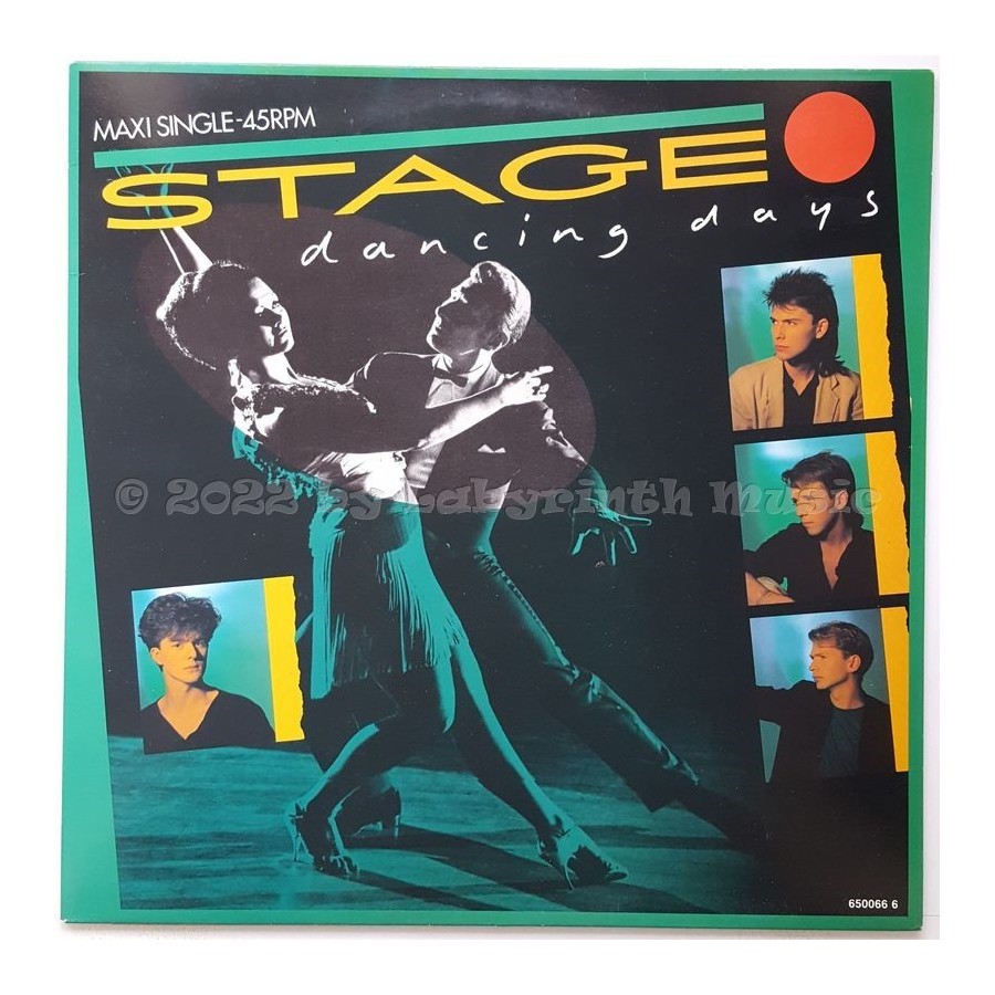 Stage - Dancing Days • 12" Vinyl Maxi • MINT - Labyrinth Music