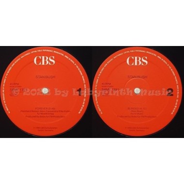 Stan Bush - Forever • 12" Vinyl Maxi • EX - Labyrinth Music