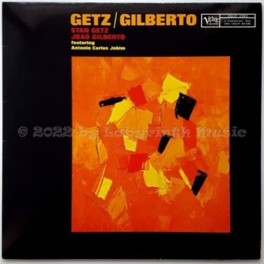 Stan Getz / Joao Gilberto Feat. Antonio Carlos Jobim - Getz / Gilberto • 12" Vinyl LP • NM - Labyrinth Music