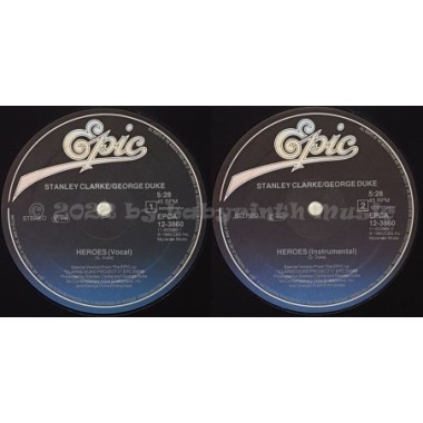 Stanley Clarke / George Duke - Heroes • 12" Vinyl Maxi - Labyrinth Music