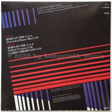 The Stanley Clarke Band - Born In The U.S.A. • 12" Vinyl Maxi • NM - Labyrinth Music