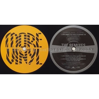 Stanley Foort - Love Makes The World Go Round • Remixes • 12" Vinyl Maxi • MINT - Labyrinth Music