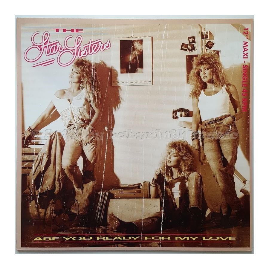 The Star Sisters - Are You Ready For My Love • 12" Vinyl Maxi • MINT - Labyrinth Music