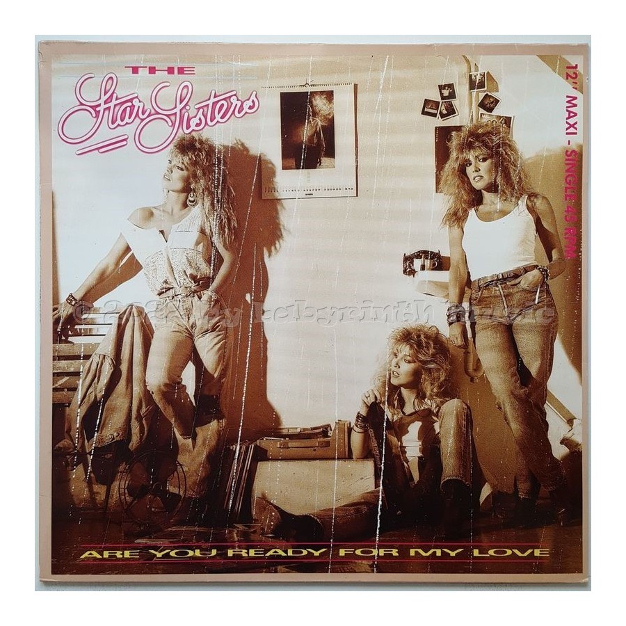 The Star Sisters - Are You Ready For My Love • 12" Vinyl Maxi • EX - Labyrinth Music
