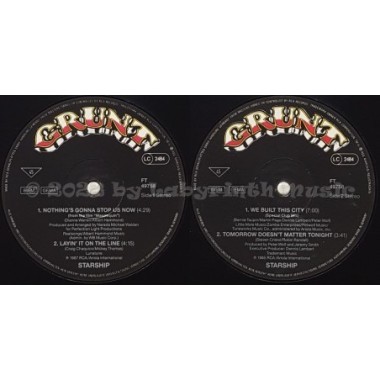 Starship - Nothing's Gonna Stop Us Now • 12" Vinyl Maxi - Labyrinth Music