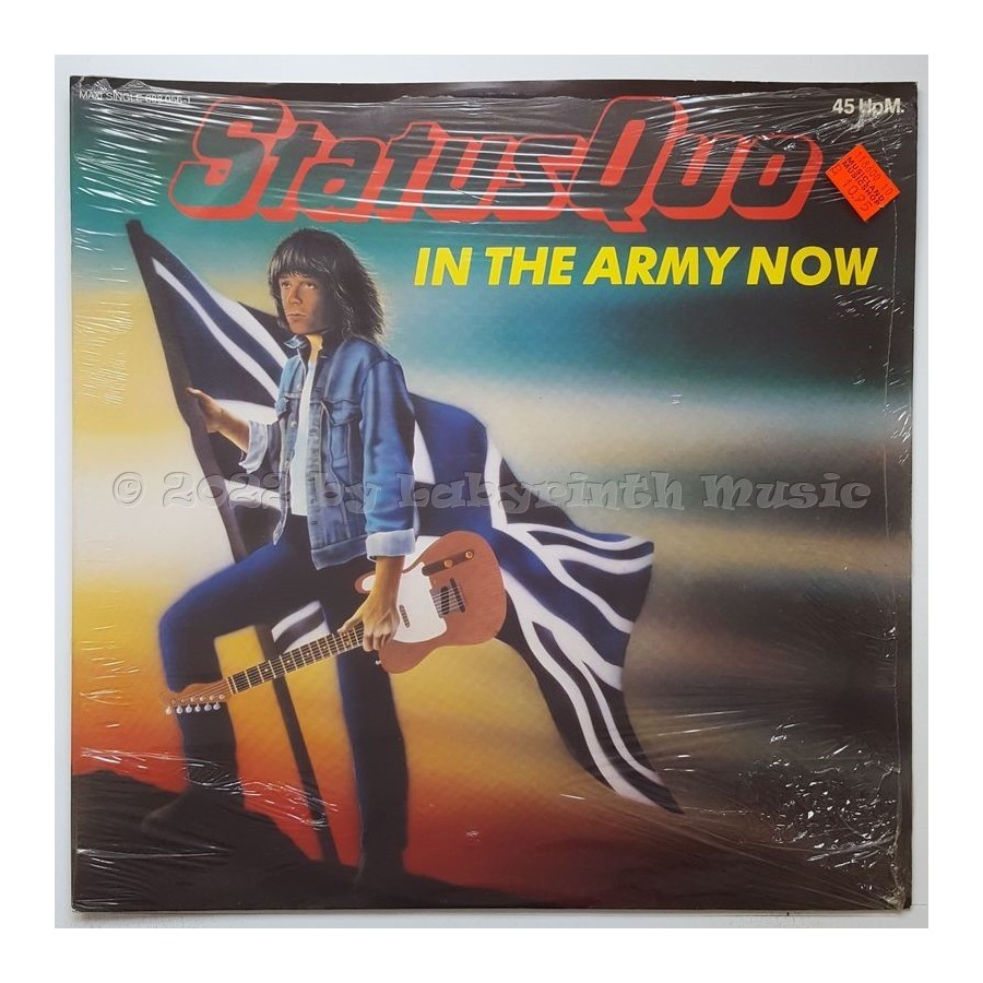 Status Quo - In The Army Now • 12" Vinyl Maxi • MINT - Labyrinth Music