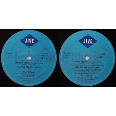 Billy Ocean - Calypso Crazy • 12" Vinyl Maxi • EX - Labyrinth Music