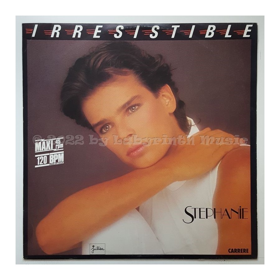 Stephanie - Irresistible • 12" Vinyl Maxi • EX - Labyrinth Music