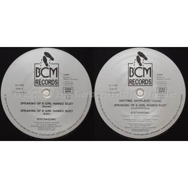 Stetsasonic - Speaking Of A Girl Named Suzy • 12" Vinyl Maxi • MINT - Labyrinth Music