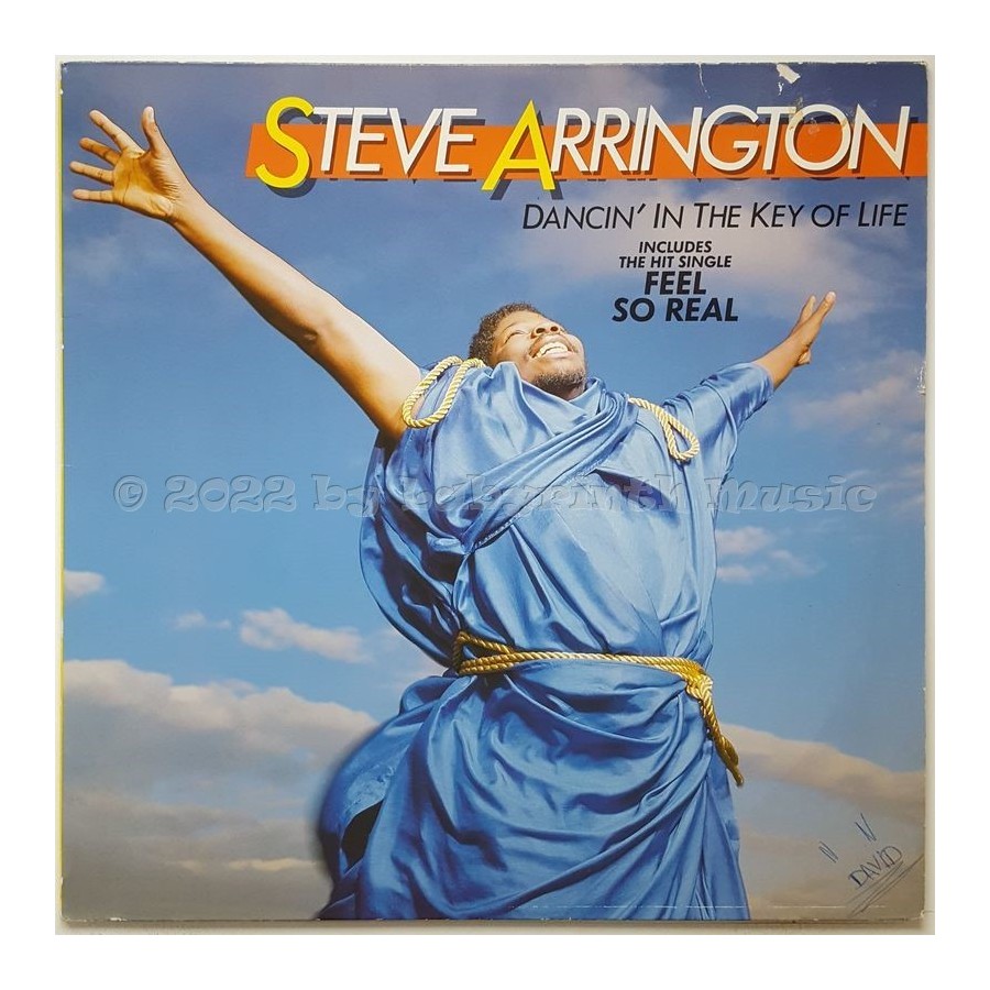 Steve Arrington - Dancin' In The Key Of Life • 12" Vinyl LP - Labyrinth Music