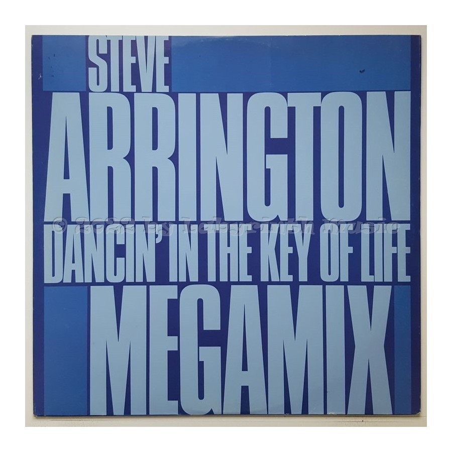 Steve Arrington - Dancin' In The Key Of Life • Megamix • 12" Vinyl Maxi • EX - Labyrinth Music