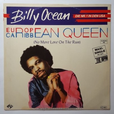 Billy Ocean - European Queen (No More Love On The Run) • 12" Vinyl Maxi • EX - Labyrinth Music