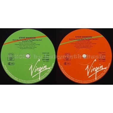 Steve Winwood - Don't You Know What The Night Can Do? • 12" Vinyl Maxi • NM - Labyrinth Music