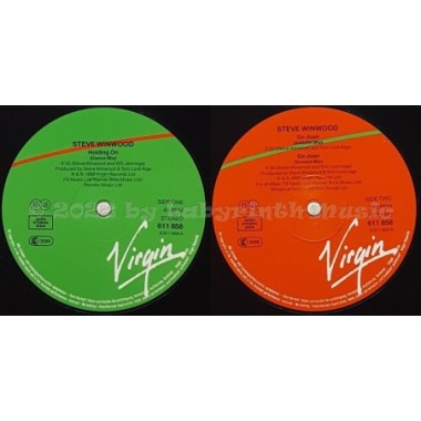 Steve Winwood - Holding On • 12" Vinyl Maxi • MINT - Labyrinth Music