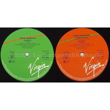 Steve Winwood - Roll With It • 12" Vinyl Maxi • MINT - Labyrinth Music