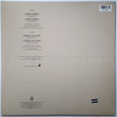 New York Sweet Sensation - Love Child • 12" Vinyl Maxi • EX - Labyrinth Music