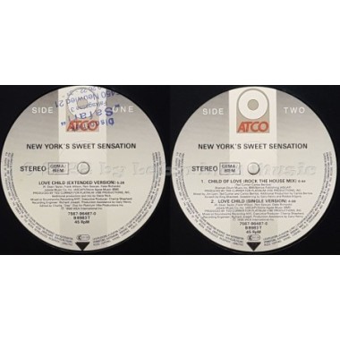 New York Sweet Sensation - Love Child • 12" Vinyl Maxi • EX - Labyrinth Music