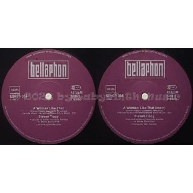 Steven Tracey - A Woman Like That • 12" Vinyl Maxi • EX - Labyrinth Music
