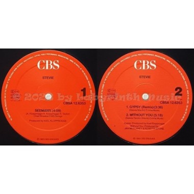 Stevie - Seemann • 12" Vinyl Maxi • EX - Labyrinth Music