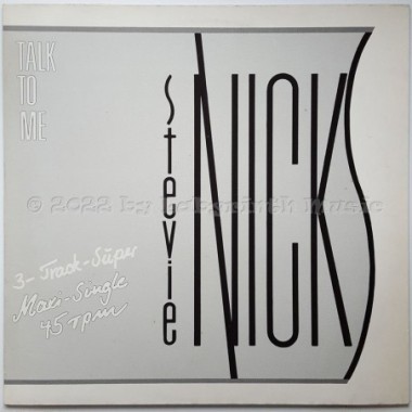 Stevie Nicks - Talk To Me • 12" Vinyl Maxi - Labyrinth Music