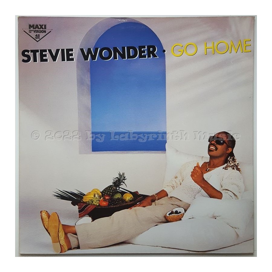 Stevie Wonder - Go Home • 12" Vinyl Maxi - Labyrinth Music