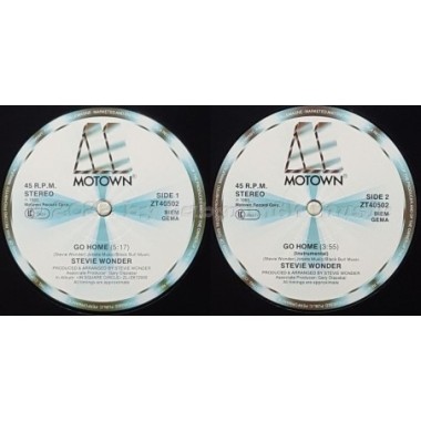Stevie Wonder - Go Home • 12" Vinyl Maxi - Labyrinth Music