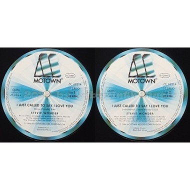 Stevie Wonder - I Just Called To Say I Love You • 12" Vinyl Maxi • EX - Labyrinth Music