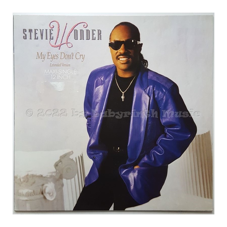 Stevie Wonder - My Eyes Don't Cry • 12" Vinyl Maxi - Labyrinth Music