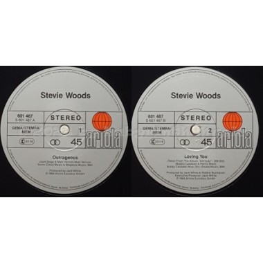Stevie Woods - Outrageous • 12" Vinyl Maxi • EX - Labyrinth Music