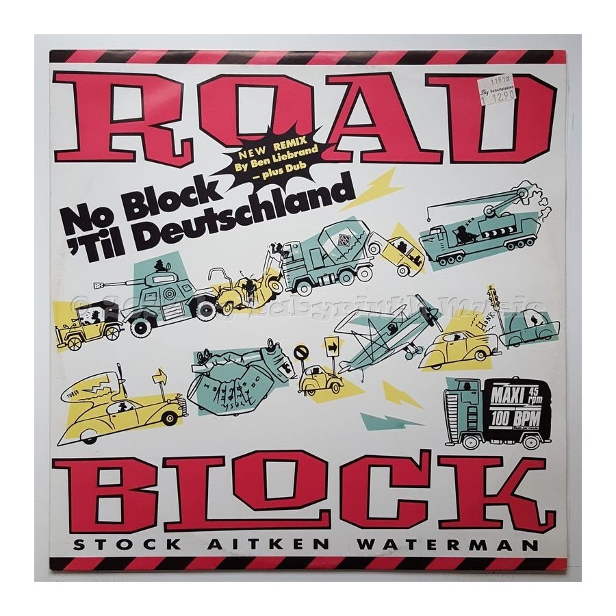 Stock, Aitken & Waterman - Roadblock • Remix • 12" Vinyl Maxi - Labyrinth Music