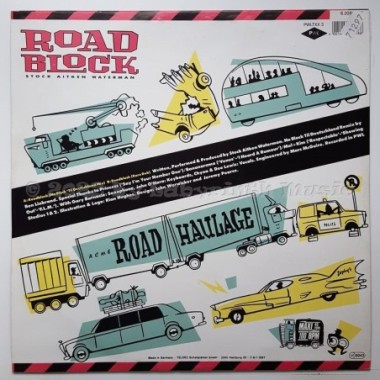 Stock, Aitken & Waterman - Roadblock • Remix • 12" Vinyl Maxi - Labyrinth Music