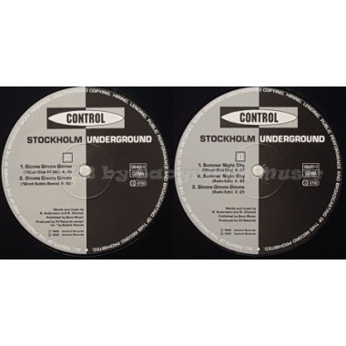 Stockholm Underground - Gimme Gimme Gimme • 12" Vinyl Maxi • EX - Labyrinth Music