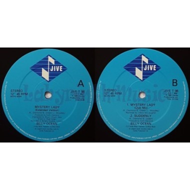 Billy Ocean - Mystery Lady • 12" Vinyl Maxi • NM - Labyrinth Music