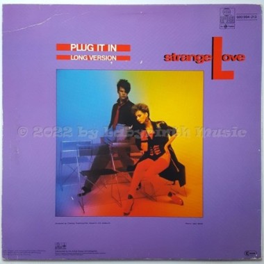 Strange Love - Plug It In • 12" Vinyl Maxi • EX - Labyrinth Music