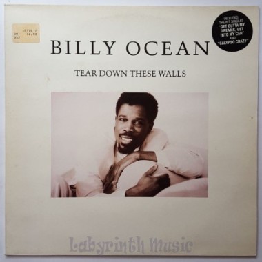 Billy Ocean - Tear Down These Walls • 12" Vinyl LP - Labyrinth Music