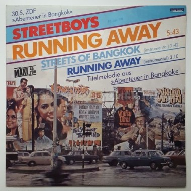 Street Boys - Running Away • 12" Vinyl Maxi - Labyrinth Music