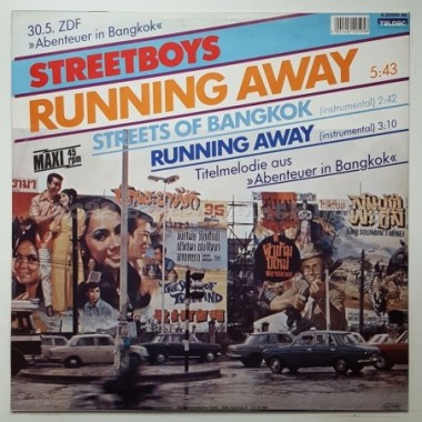 Street Boys - Running Away • 12" Vinyl Maxi - Labyrinth Music