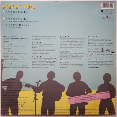 Street Boys - Some Folks • 12" Vinyl Maxi - Labyrinth Music