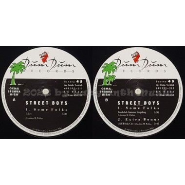Street Boys - Some Folks • 12" Vinyl Maxi - Labyrinth Music