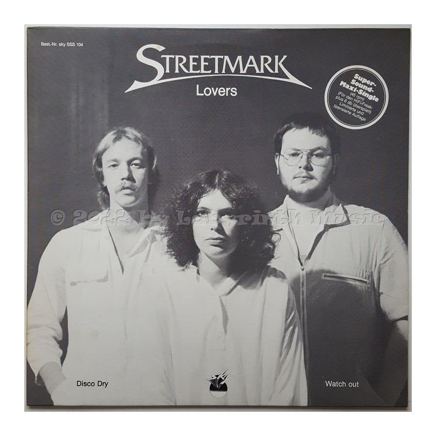 Streetmark - Lovers • 12" Vinyl Maxi • MINT - Labyrinth Music