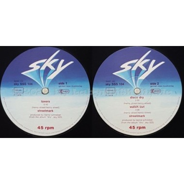 Streetmark - Lovers • 12" Vinyl Maxi • MINT - Labyrinth Music