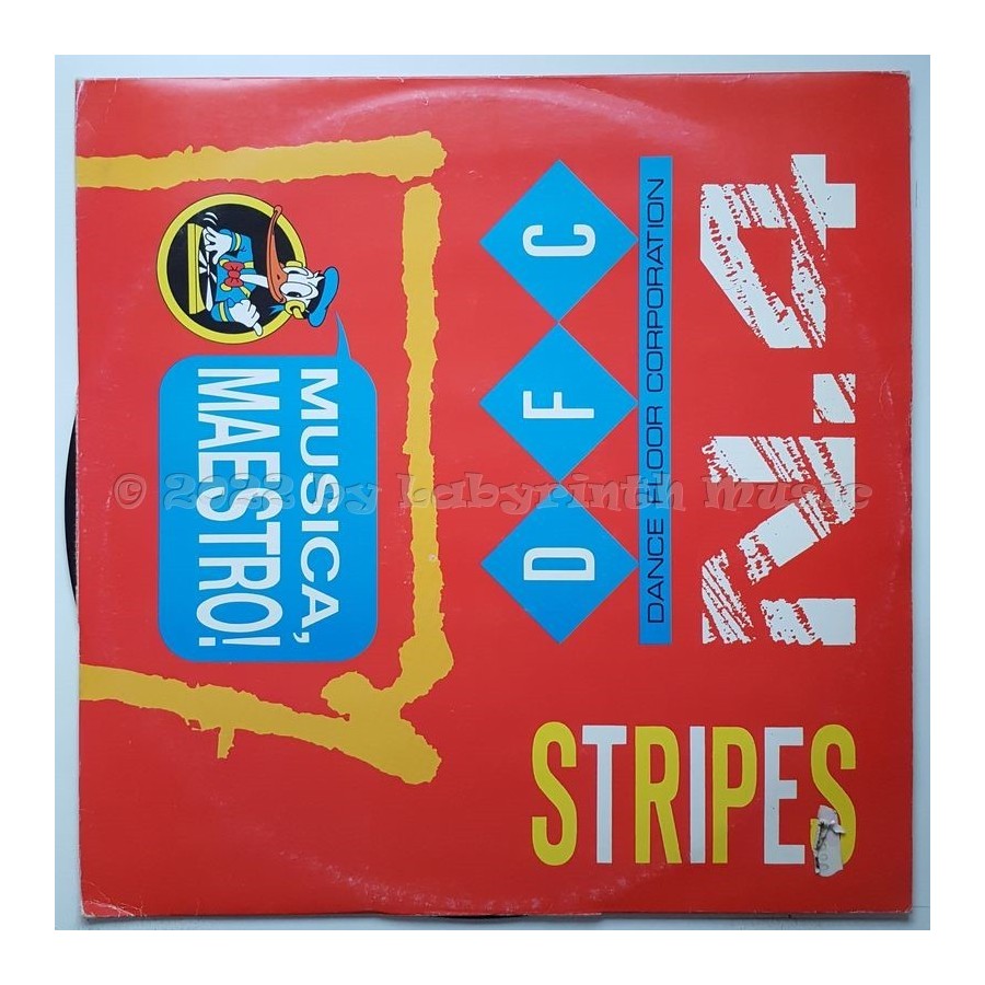 Stripes - Musica, Maestro! • 12" Vinyl Maxi - Labyrinth Music