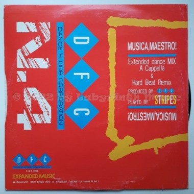 Stripes - Musica, Maestro! • 12" Vinyl Maxi - Labyrinth Music