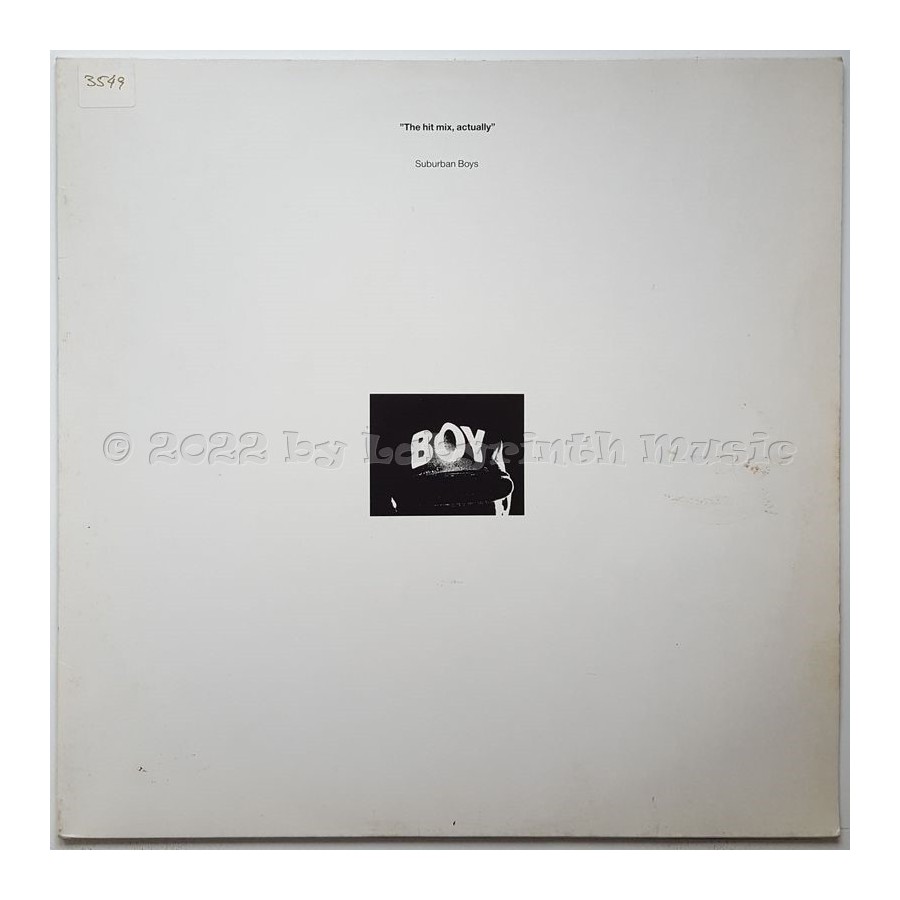 Suburban Boys - The Hit Mix, Actually • 12" Vinyl Maxi - Labyrinth Music
