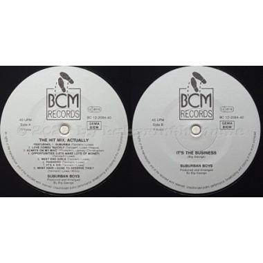 Suburban Boys - The Hit Mix, Actually • 12" Vinyl Maxi - Labyrinth Music