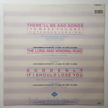 Billy Ocean - There'll Be Sad Songs (To Make You Cry) • 12" Vinyl Maxi • EX - Labyrinth Music